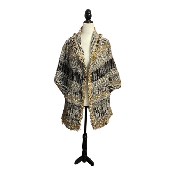 Lucky brand wool blend shrug. Sz S - Picture 8 of 16